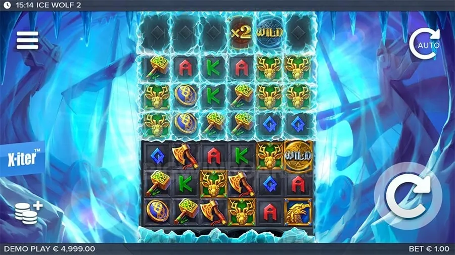 Person choosing between various online casino games with golden super logo